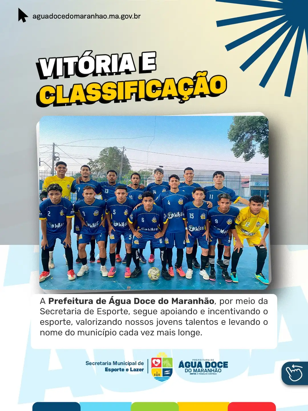 Sub-20 de Água Doce do Maranhão garante vitória e classificação no campeonato LEIF ⚽🔥