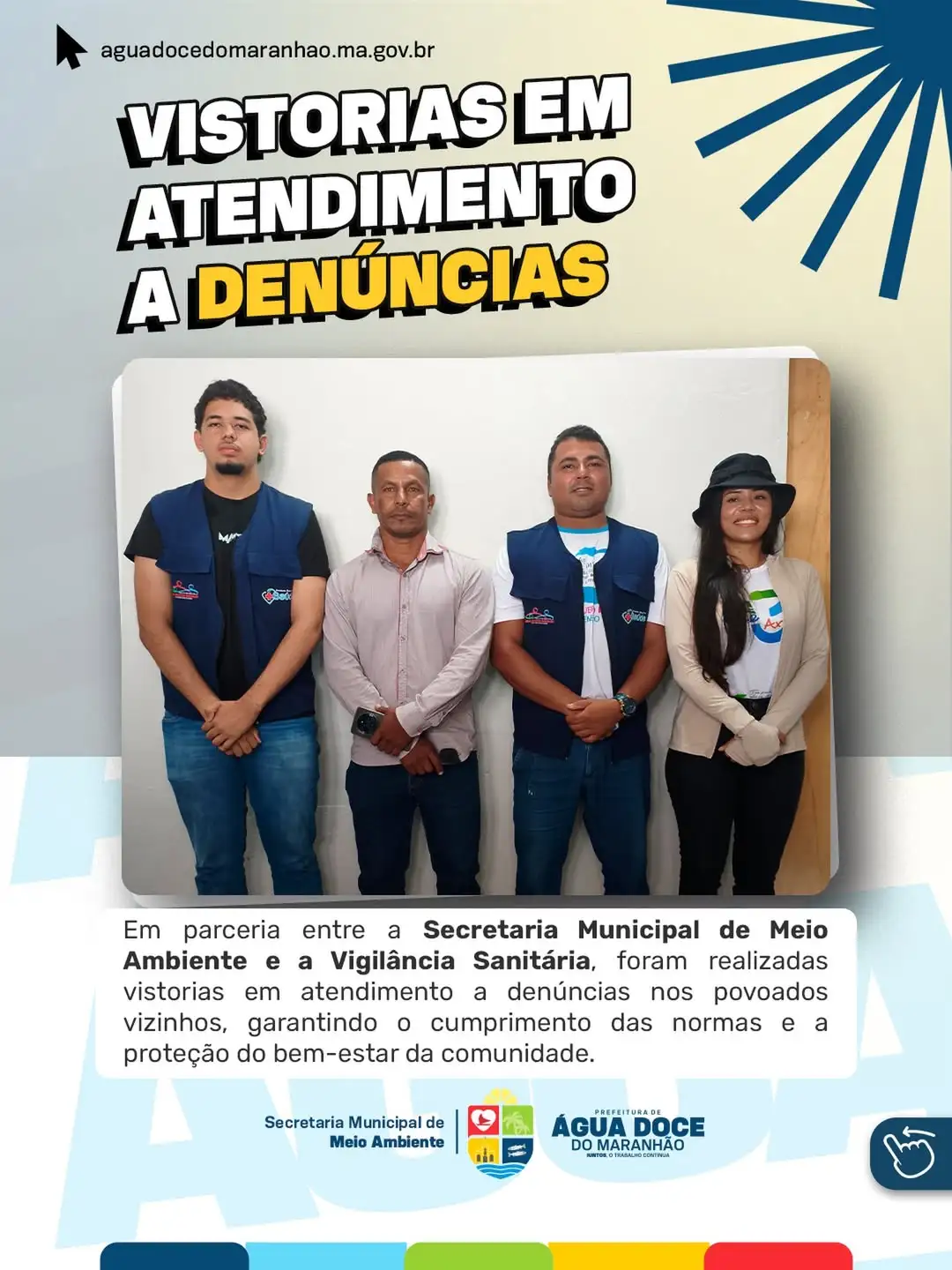 Prefeitura realiza vistorias e reforça compromisso com a comunidade