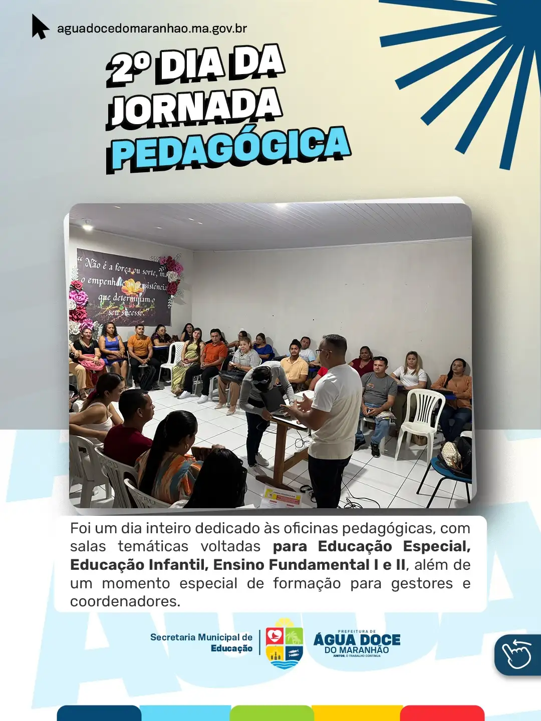 2º Dia da Jornada Pedagógica 2026 é marcado por formação e fortalecimento das práticas educacionais