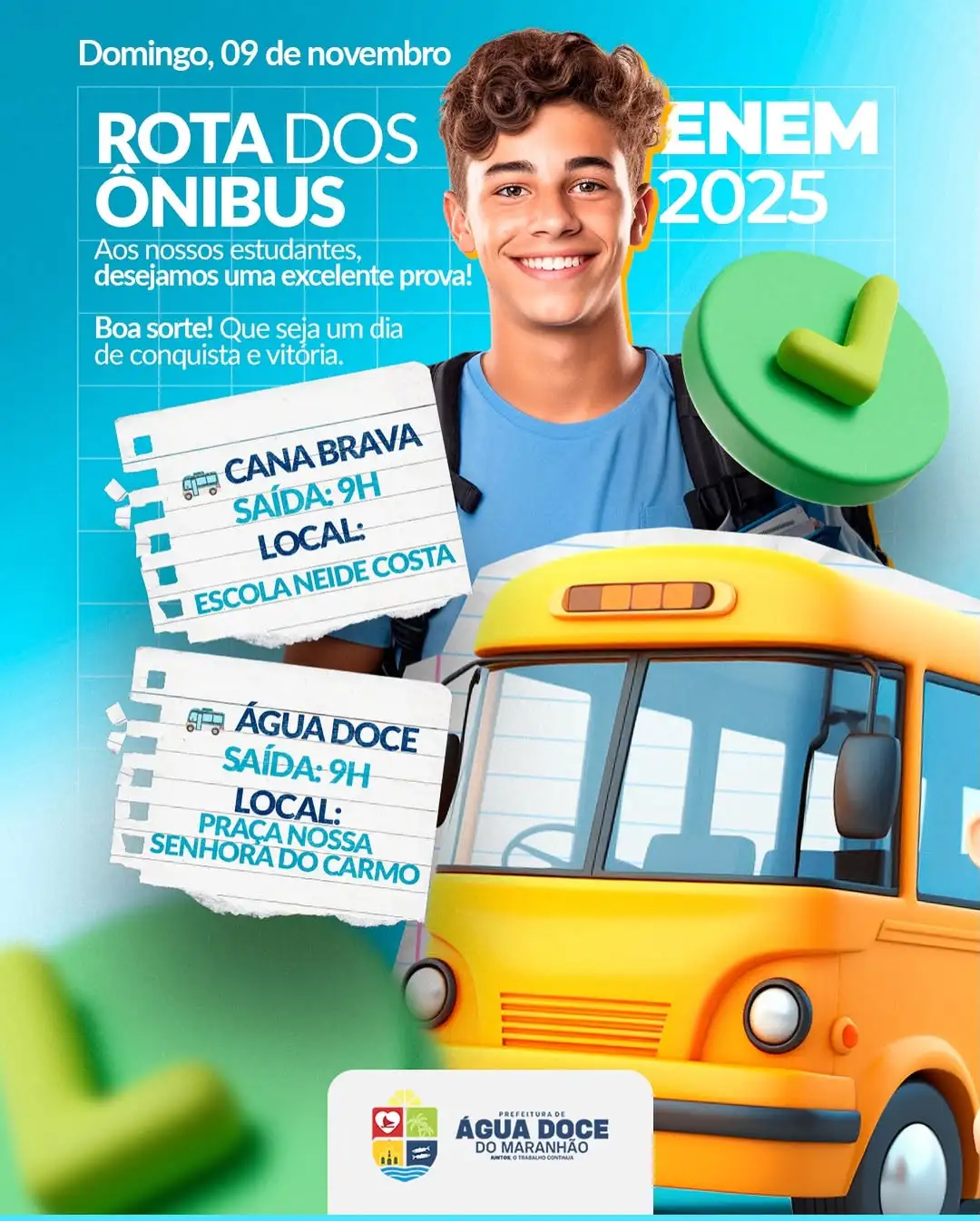 Rota dos Ônibus – ENEM 2025