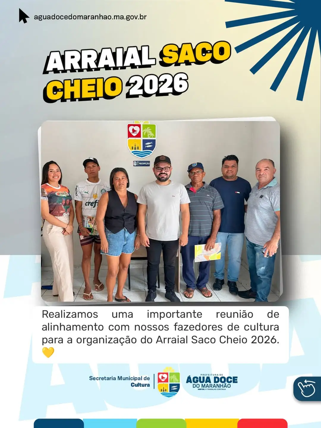 Reunião de Alinhamento para o Arraial Saco Cheio 2026
